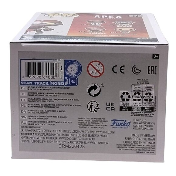 Funko POP Games Apex Legends Revenant S2 Vinyl 4 in Figure No 872 Figurine - Picture 6 of 6